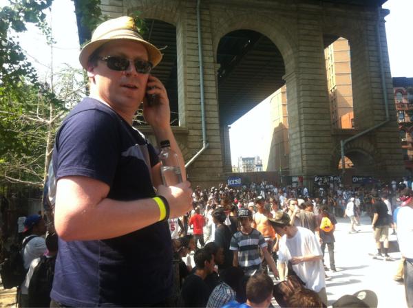 thaliamavros's tweet image. LES skate park opens today #architectureforhumanity