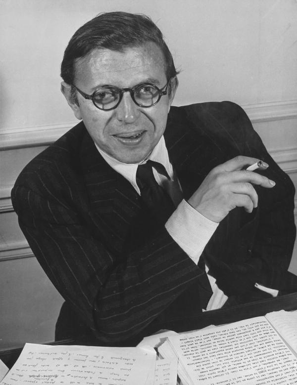 Jean Paul Sartre (21 de junio de 1905 - 15 de abril de 1980)