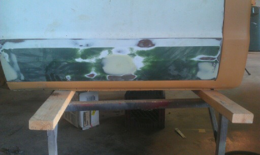 oldgreen's tweet photo. Fitting doors. Need to make some adjustments to the rockers for door to properly fit. http://t.co/ecAa8tty