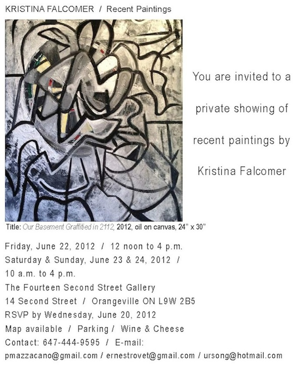 HursonProperty's tweet photo. Art Show this weekend Fri-Sun
Kristina Falcomer - recent paintings
14 Second Street, Orangeville http://t.co/WEaKKP9b