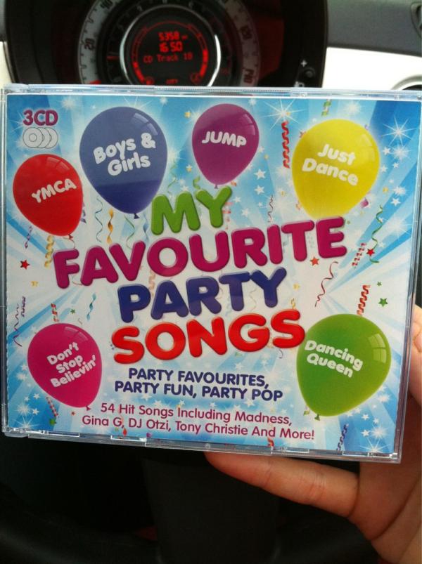 CerysBallett's tweet image. @gaby_french look what me and @Joanne_J93 bought in asda yesterday! #3cds #lalalala #singsong