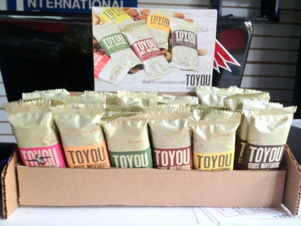 New snack bars in stock from ToYou! These little bars are amazingly delicious. Come try one today