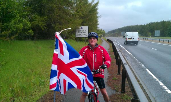 Jackscycle's tweet image. Jack is king of the mountains