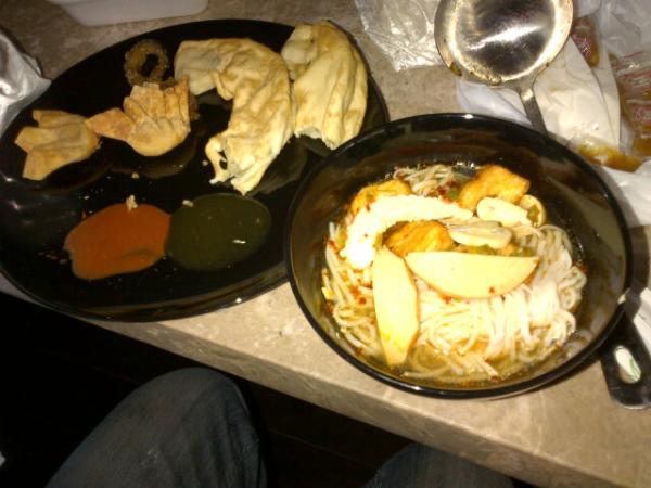 TravisMcEwanCBC's tweet photo. The food at Veggie Garden is so good. I can't believe how cheap it is. The ladies there can cook. #yegfood #yegdtn http://t.co/d96ccmss