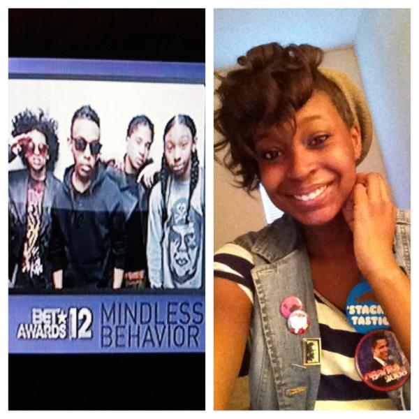 Blayke_'s tweet photo. @MindlessBhavior @106andpark @BETAwards #MindlessAndMe #FANdemonium 😘 http://t.co/6B1OhWYz :**