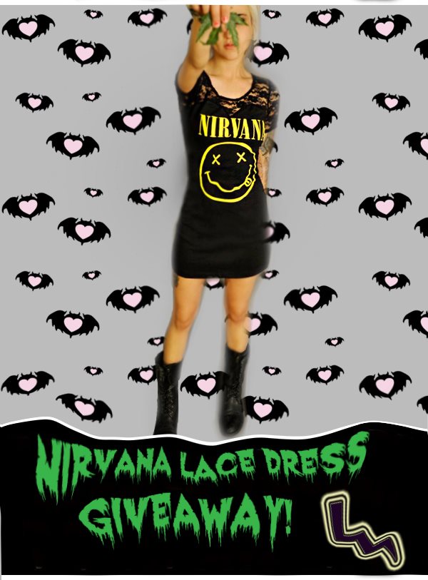 veraseyecandy's tweet photo. FREE NIRVANA LACE DRESS WINNER WILL BE ANNOUNCED TOMORROW <3 GOODLUCK! XX http://t.co/lXhAiMAn