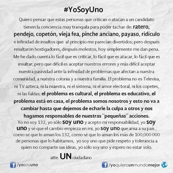ArathdelaTorre's tweet photo. Reflexión, que opinan ? http://t.co/aqCTMflC