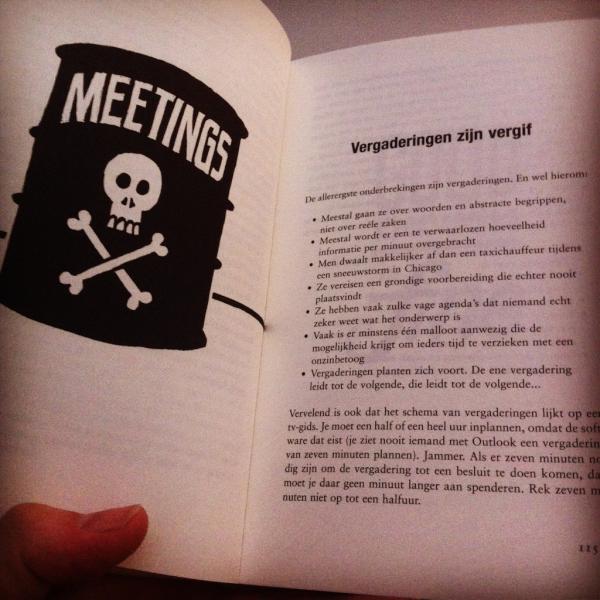 +1 "<a href="/JohndKoning/">John de Koning</a>: Mooie uitspraak. Stof tot nadenken voor bedrijven met vergadercultuur. "