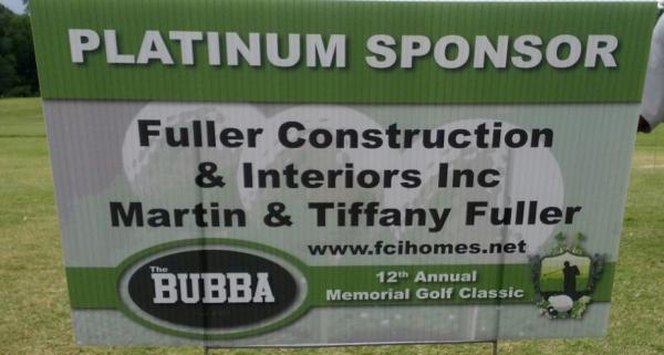 Playing the Bubba golf tourney. Friends and fun-doesn't get much better.