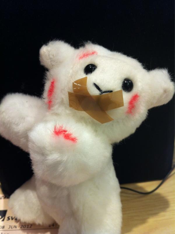 sofiavilhelm's tweet image. Jaha. Långsam dag på jobbet så jag har precis kidnappat en kollegas Lambi.