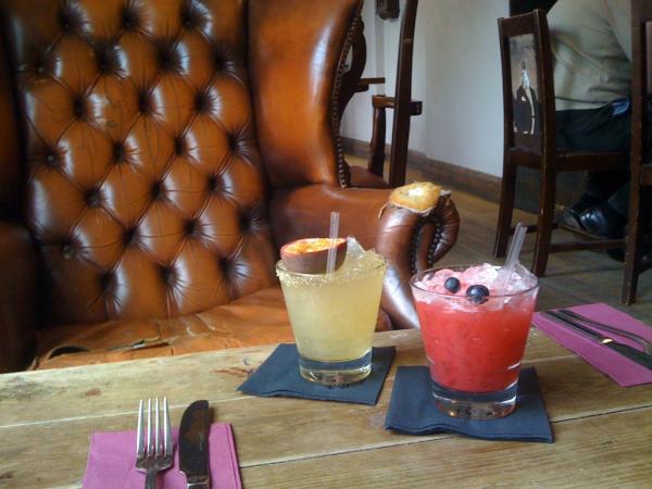 Cocktails with my imaginary friend at the Winchester, Islington