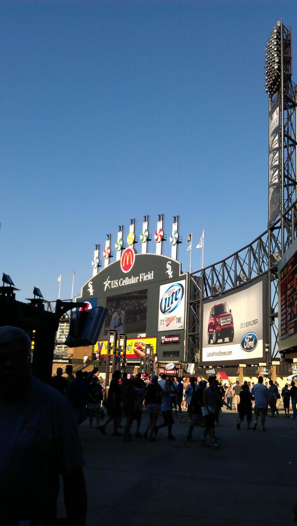 PantyPusha's tweet photo. Totally missed the fireworks at #sox game yesterday. #soxpride http://t.co/GTPNcayi