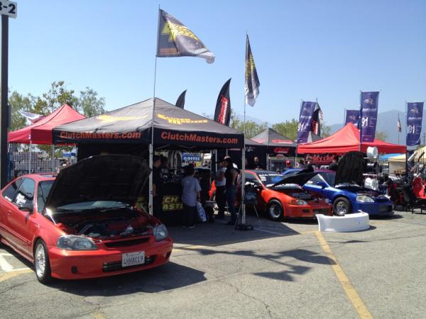 clutchmasters's tweet image. #EibachHondaMeet .. Clutch Masters booth #JerryBuilt