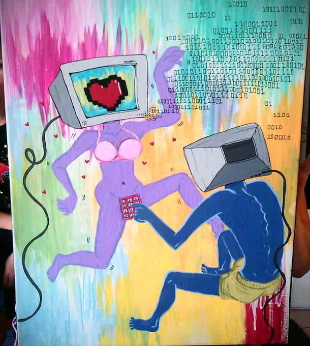 "digital love" I had to buy this piece! Tip, it is going on my wall! http://t.co/1Ux1nAbB<a href="/tag/poolparty"class="tags"><span>#poolparty</span></a><a href="/tag/4thofjuly"class="tags"><span>#4thofjuly</span></a>