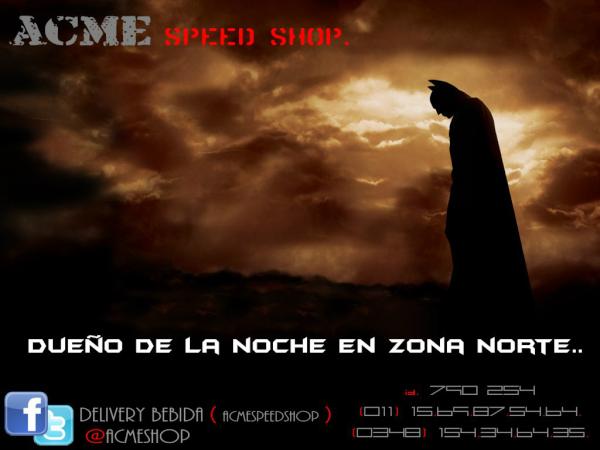 ACMEShop's tweet photo. ----°° ACME Speed Shop. °°----
.....---Open delivery 24Hs.---.....
Bebidas .. Habanos .. Chocolates .. http://t.co/np78vHIs