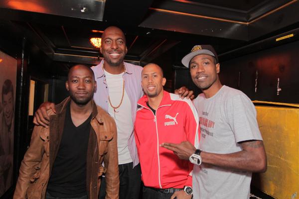 New_GirlTV's tweet photo. Photo: @LamorneMorris @thejohnsalley @affioncrockett & @alshearer at the @joinred #rushgames VIP Party // http://t.co/u1Yu4gL7