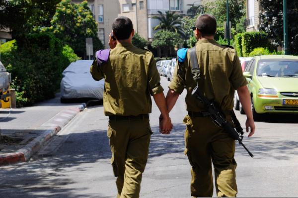 IDF's tweet photo. It's #PrideMonth. Did you know the #IDF treats all of its soldiers equally? RT &amp; spread the truth about #Israel. #LGBT http://t.co/oSOx7H8g