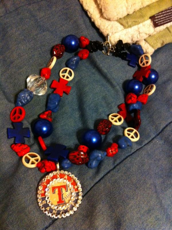 Badbradtrost's tweet photo. @Mrs_McCarthy32 my friend made with Swarovski crystals and is going to make one in A's colors ..interested ? http://t.co/zsr82CEm