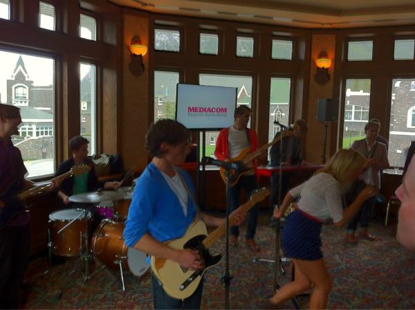 ZoweeTV's tweet photo. #HeyOcean is fantastic! #Banff2012 Thanks to #MediaCom, Matt DiPaola & Anthony Hello for the great party. http://t.co/iEETDJuH
