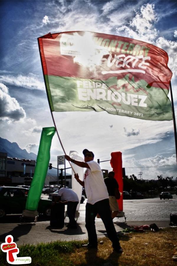 mtyfuerte's tweet photo. Nuestra Campaña...Bonita Postal....#YoSoyMty #MonterreyFuerte @felipenriquez http://t.co/siAaAWIf