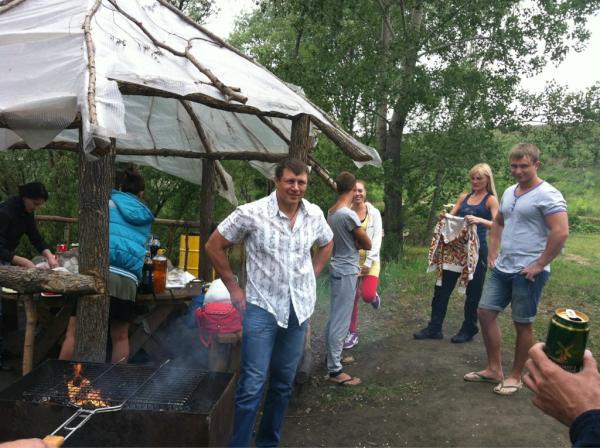Жарим мяско!