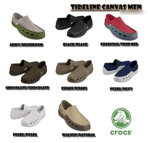 crocs tideline canvas
