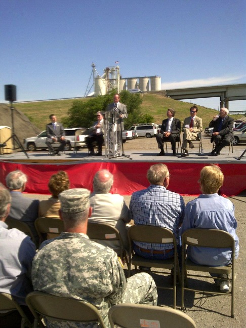 USRepSullivan's tweet image. Ribbon cutting on Hwy 412P w/Lew Meibergen &amp;amp; Rep. Boren. It's the type of project that will help OK continue to grow.
