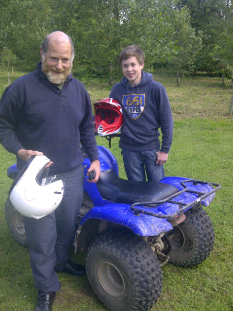 Arenafun's tweet photo. Quadding at Arena. Ideal for a treat by Grandfather for grandson. Very pleasant family http://t.co/i3oNePNd