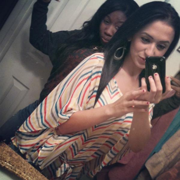 FuknGorgeousUGH's tweet photo. My bestfriend is a weirdo .  Saturday night  http://t.co/jpsqIoXI