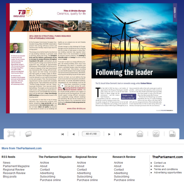 2014-2020 EU #StructuralFunds required for affordable #housing, see article on page 40 theparliament.com/digimag/issue3…