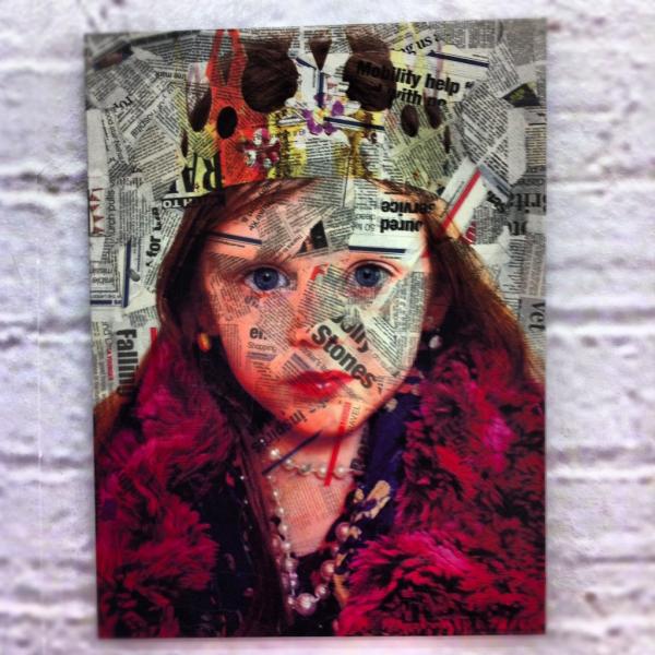 N2Display's tweet image. Fresh off of our Oce flatbed printer!
(canvas wrapped in newspaper with 4 colour print) looks awesome!