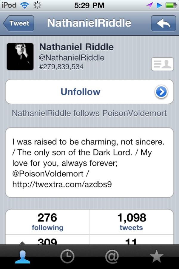 Melody Riddle (@PoisonVoldemort) | Twitter