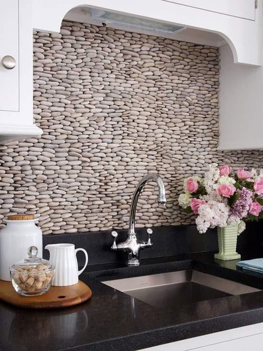 Stone can be a very nice look.