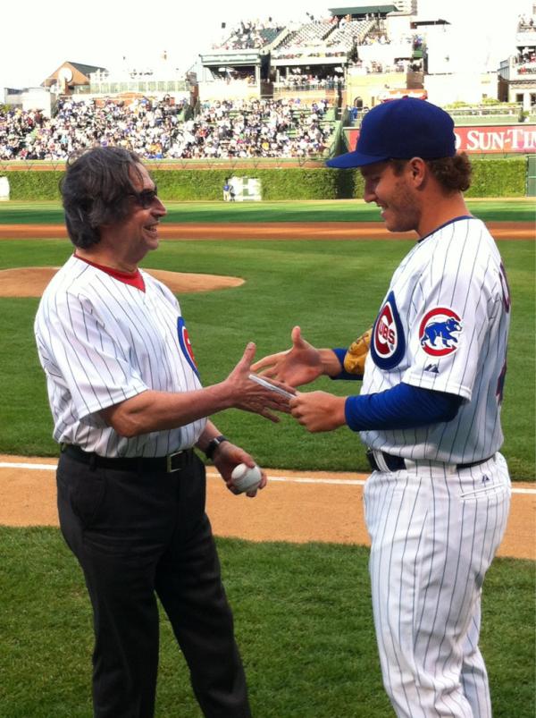 Chicago Cubs on X: Maestro Muti of @ChicagoSymphony threw the