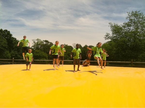 MASpride's tweet image. Just the Makoto summer camp kids having a great time today!