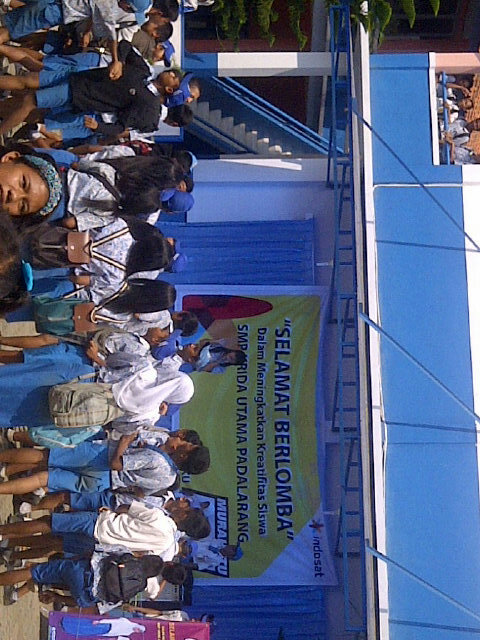 NOW ! Seruuu seruan bareng indosat im3 idol Padalarang at SMP KRIDA #PSB