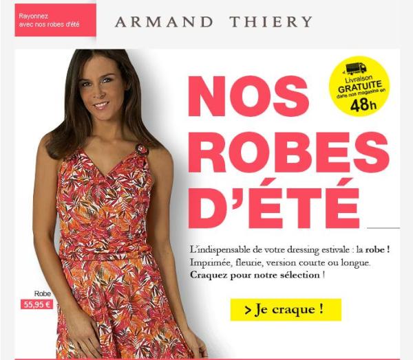 Rayonnez avec les robes d'été Armand Thiery !
armandthiery.fr