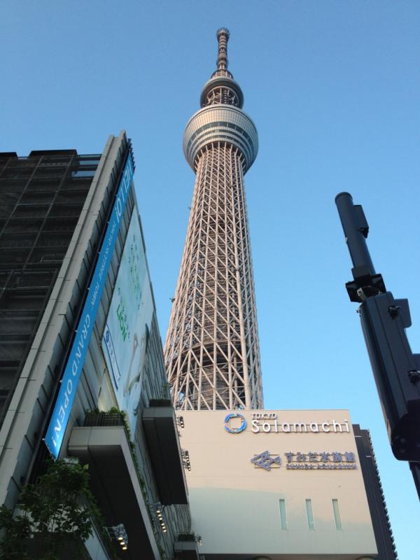 hirotaka1007's tweet photo. スカイツリー( ´ ▽ ` )ﾉ
Solamachi行ってきた～ http://t.co/WiBZj1oo