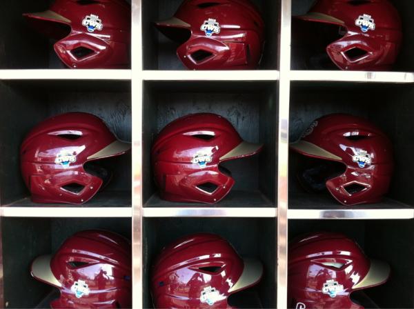 warddavide's tweet image. RT @FSUBaseballEQ: Check out the sweet #CWS stickers for the batting helmets! #LookingGood #FSUTBT