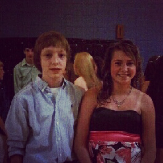 Becca_Jackson98's tweet photo. Me and timmy<3 http://t.co/NWePCWiQ