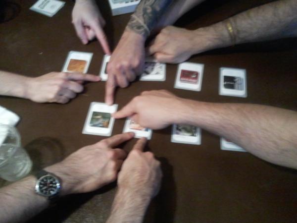 LienT's tweet image. metagame dixit mashup with performative dance @colleenmacklin @jofsharp @claytical #gls8