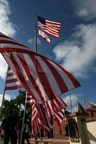 UTNorth's tweet image. Old Glory unfurls in the breeze at the Vista Flag Pavilion during a Flag Day ceremony in #Vista
nctim.es/L91pOA