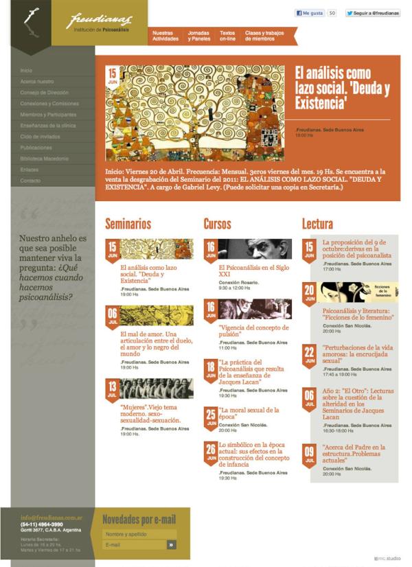 vmgstudio's tweet photo. Diseño y desarrollo del sitio web con Gestor de contenidos a medida, 
#HTML5 #CSS3 #design #development http://t.co/DvxzJA5y