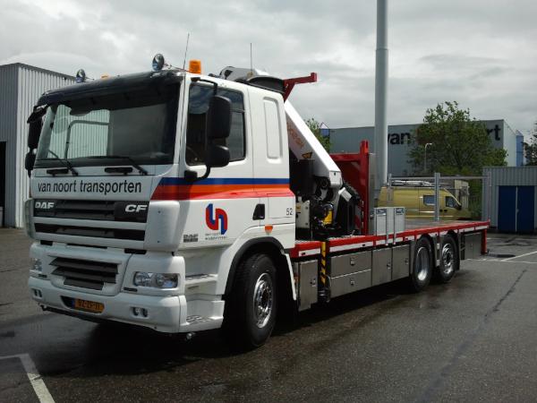 Nieuwe 52 met 34 t/mtr kraan is binnen #daf85/410 #Boonstoppel Truck