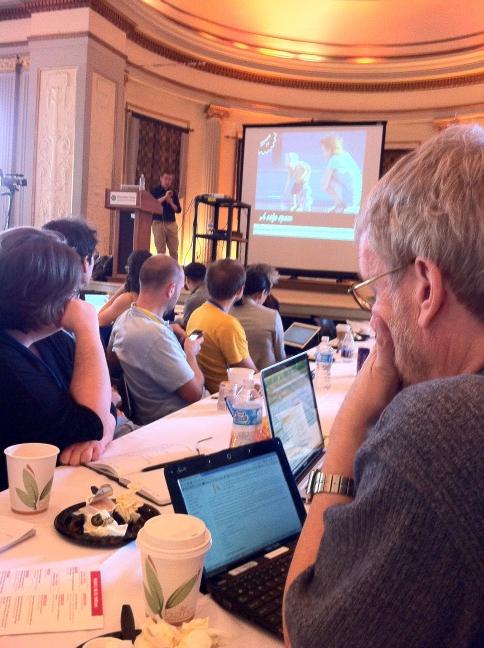 GameEducation's tweet image. Interesting keynote on final day of GLS #gls8