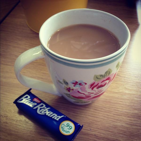 mariecurieuk's tweet photo. @innocentdrinks sorry, we've run out. How about a large builders and a chocolate wafer? :) #Tweaparty http://t.co/03RSW7UU