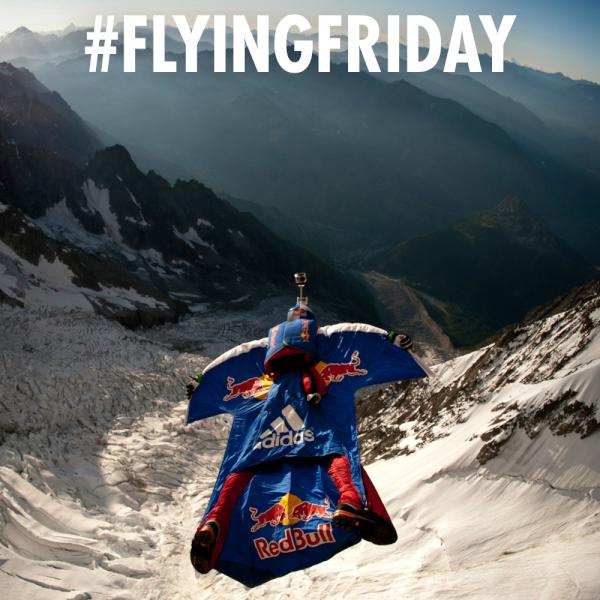 Check out Valery Rozov's jump from the top of Shivling, a 6543m mountain. win.gs/NscLi9 #flyingfriday