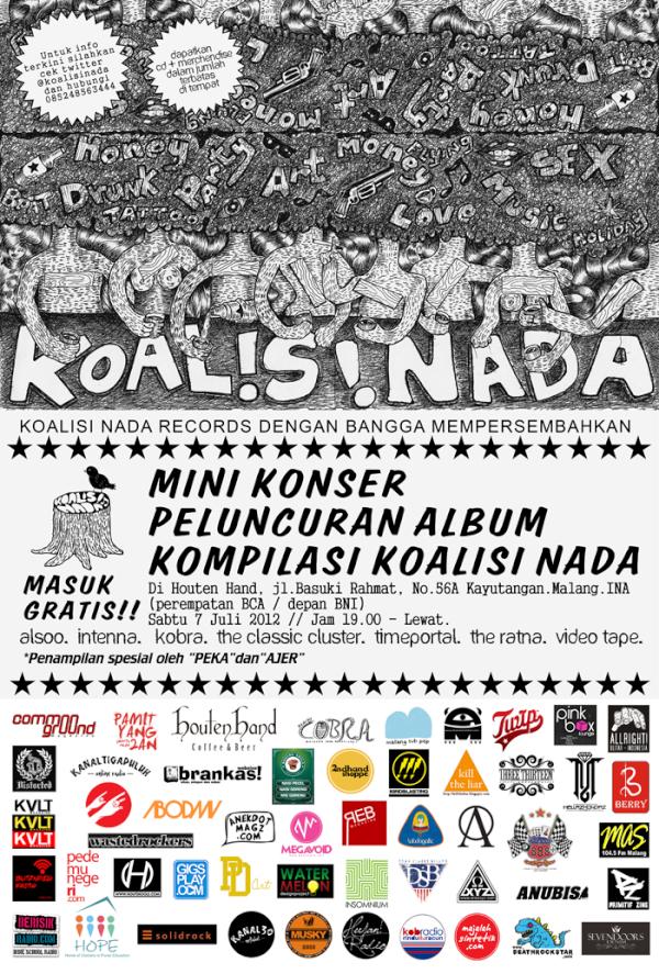 Via: <a href="/koalisinada/">isilaoK adaN</a> | Mini Konser Peluncuran Album Kompilasi <a href="/koalisinada/">isilaoK adaN</a> | <a href="/houtenhand/">have a good night! 🌙</a> | 7 Juli-19:00 | Gratis |