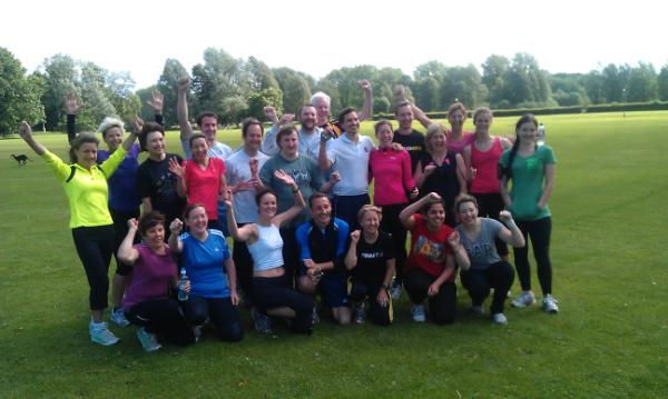 Record breakers! Congratulations to the hospital running club for completing 5k in 14.06 mins