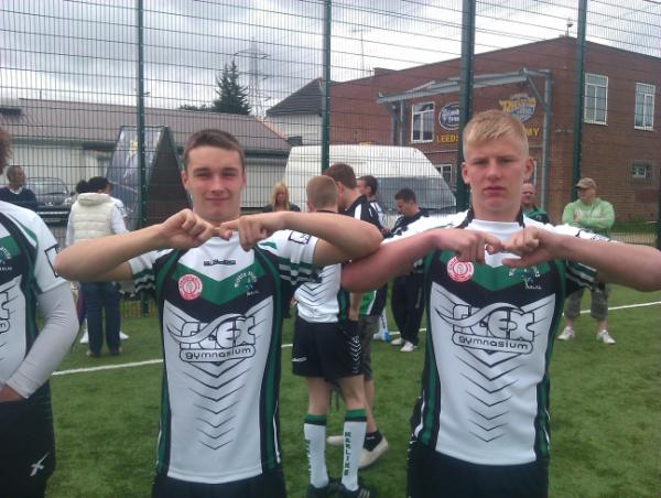 DKP18's tweet photo. @marlins15s  supporting @alljoinjack  before tomorrow final against stanningley at big fellas stadium 2.30pm kick off! http://t.co/8jetP058